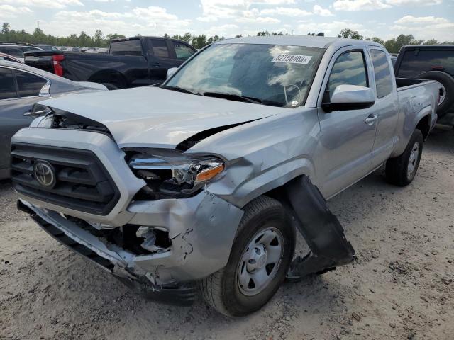 3TYRZ5CNXNT020685 - 2022 TOYOTA TACOMA ACCESS CAB ვერცხლისფერი ფოტო 1