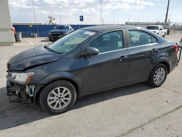 1G1JD5SG0J4105186 - 2018 CHEVROLET SONIC LT GRAY photo 1