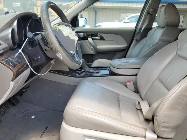 2HNYD2H44BH538817 - 2011 ACURA MDX TECHNOLOGY GRAY photo 7