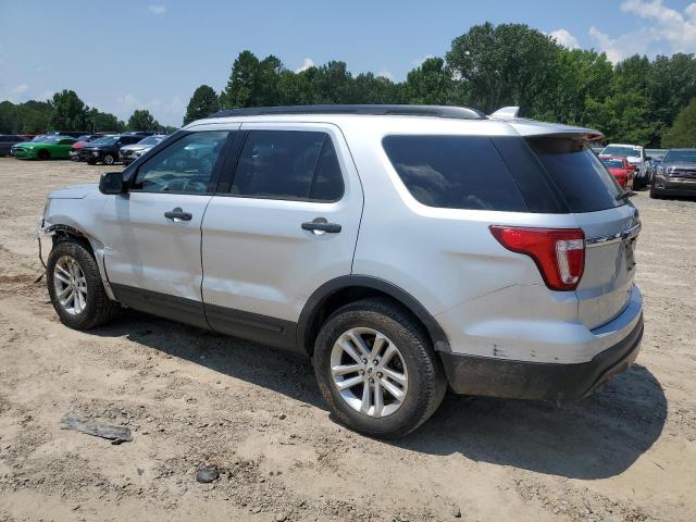 1FM5K7BH2HGB43686 - 2017 FORD EXPLORER SILVER photo 2