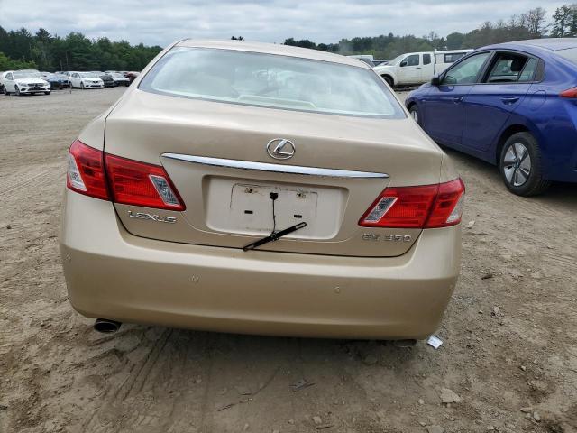 JTHBJ46G172018036 - 2007 LEXUS ES 350 TAN photo 6