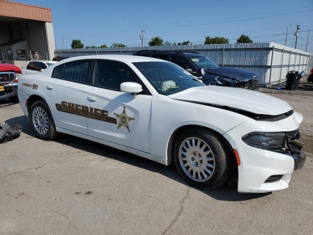 2C3CDXKTXGH223545 - 2016 DODGE CHARGER POLICE WHITE photo 4