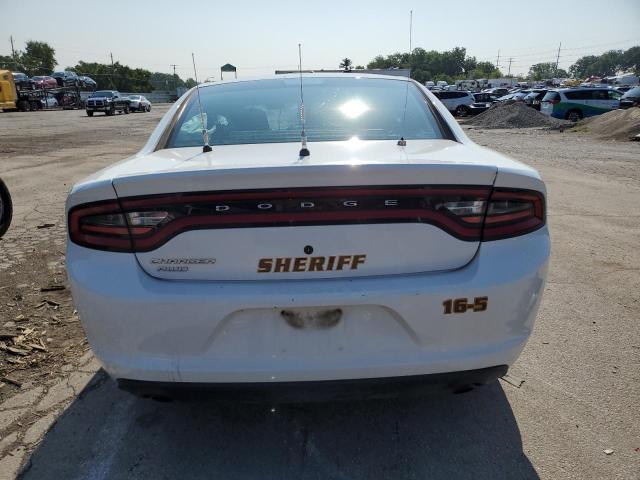 2C3CDXKTXGH223545 - 2016 DODGE CHARGER POLICE WHITE photo 6