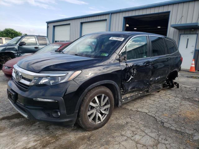 5FNYF6H5XMB052960 - 2021 HONDA PILOT EXL أسود صورة 1