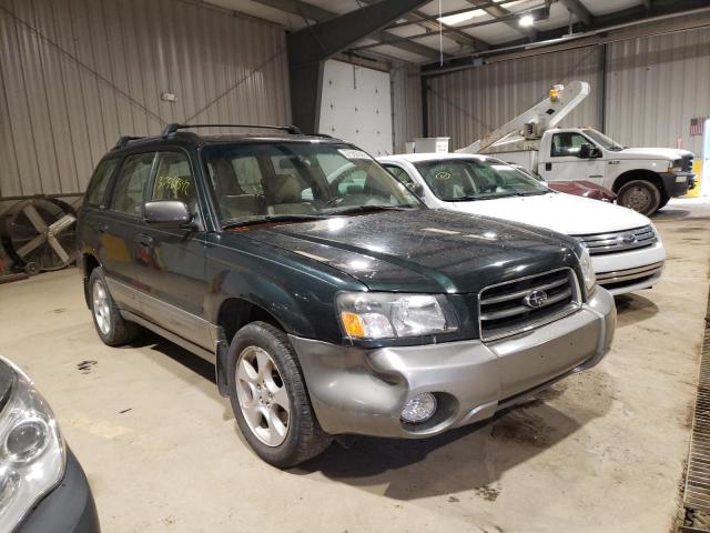 JF1SG65604H764867 - 2004 SUBARU FORESTER 2.5XS მწვანე ფოტო 1