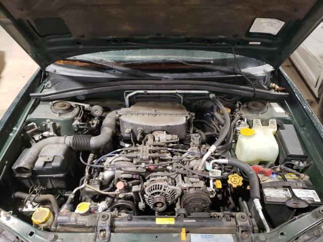 JF1SG65604H764867 - 2004 SUBARU FORESTER 2.5XS მწვანე ფოტო 7