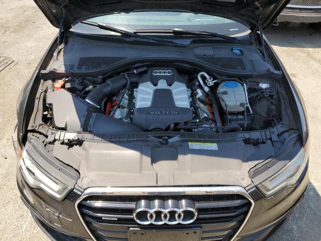 WAUHGAFCXFN008332 - 2015 AUDI A6 PRESTIGE შავი ფოტო 11