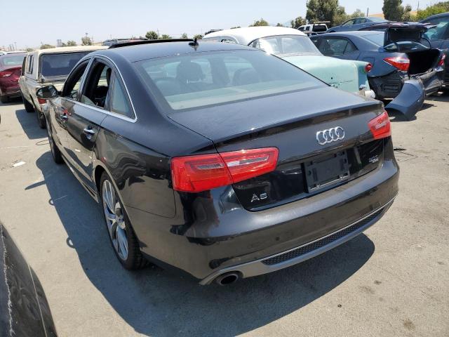 WAUHGAFCXFN008332 - 2015 AUDI A6 PRESTIGE შავი ფოტო 2