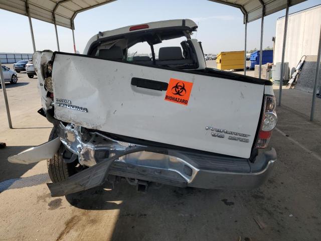 5TEJU62N08Z504774 - 2008 TOYOTA TACOMA DOUBLE CAB PRERUNNER WHITE photo 6