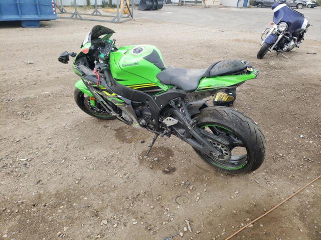 JKBZXVE10KA000603 - 2019 KAWASAKI ZX1002 GREEN photo 3