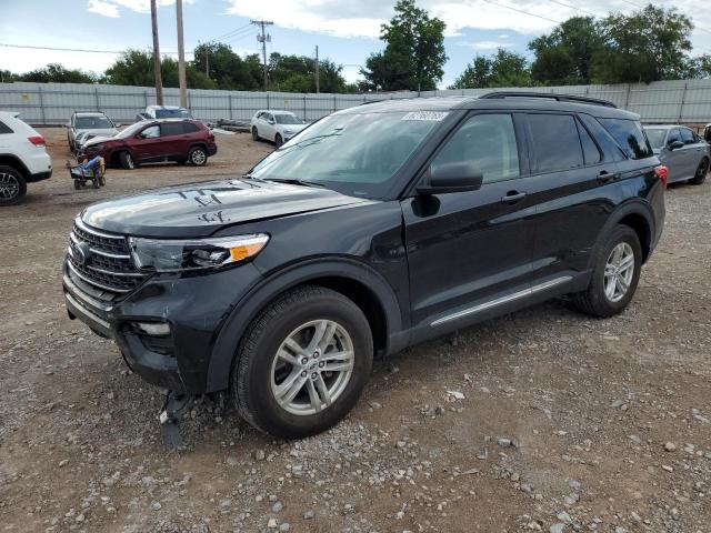 1FMSK8DHXPGB18152 - 2023 FORD EXPLORER XLT BLACK photo 1
