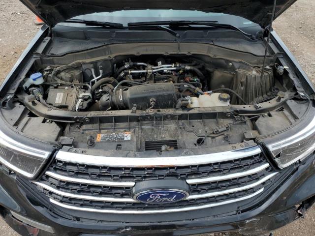 1FMSK8DHXPGB18152 - 2023 FORD EXPLORER XLT BLACK photo 12