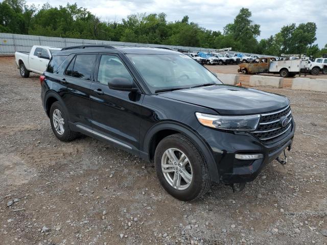 1FMSK8DHXPGB18152 - 2023 FORD EXPLORER XLT BLACK photo 4