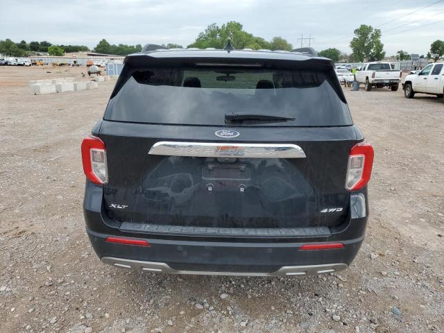 1FMSK8DHXPGB18152 - 2023 FORD EXPLORER XLT BLACK photo 6