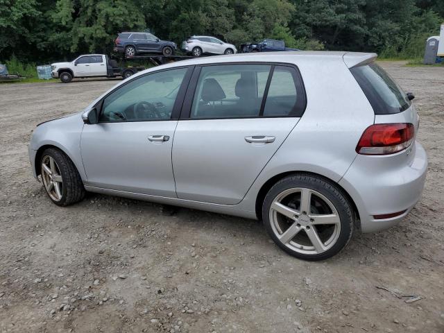 WVWDB7AJ3CW314318 - 2012 VOLKSWAGEN GOLF SILVER photo 2