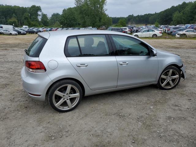 WVWDB7AJ3CW314318 - 2012 VOLKSWAGEN GOLF SILVER photo 3