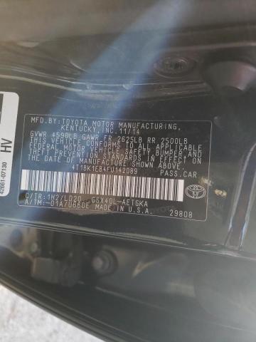 4T1BK1EB4FU142089 - 2015 TOYOTA AVALON XLE Mavi foto 19