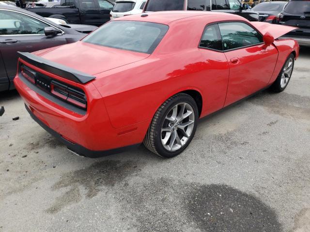 2C3CDZJG4PH510427 - 2023 DODGE CHALLENGER GT RED photo 3