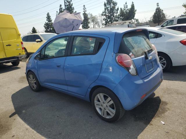 KL8CB6S92EC467988 - 2014 CHEVROLET SPARK LS BLUE photo 2