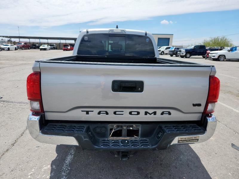5TFAZ5CN7MX114542 - 2021 TOYOTA TACOMA DOUBLE CAB SILVER photo 6