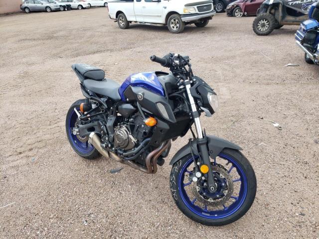 JYARM27E4LA005706 - 2020 YAMAHA MT07 BLUE photo 1