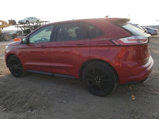 2FMPK4J96LBB31641 - 2020 FORD EDGE SEL RED photo 2