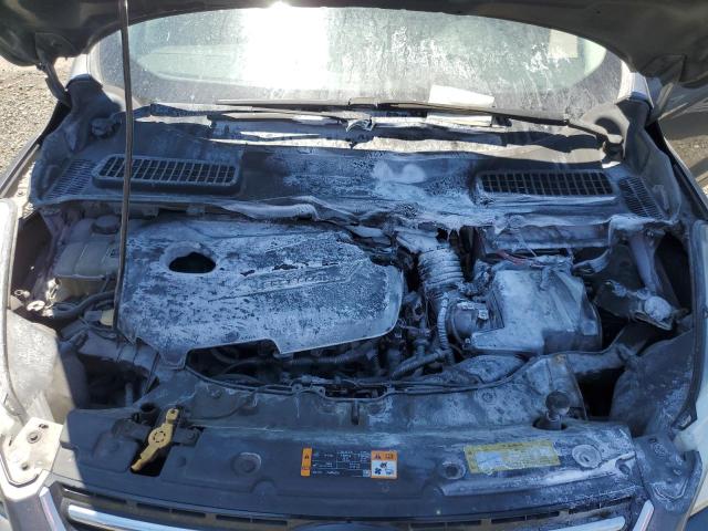 1FMCU9HX5DUB47674 - 2013 FORD ESCAPE SEL GRAY photo 12