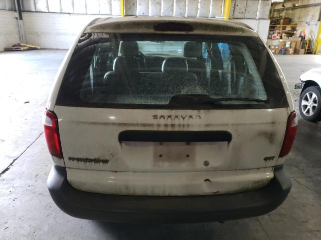 1B8GP25B22B735369 - 2002 DODGE CARAVAN SE WHITE photo 6