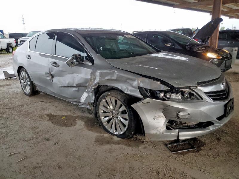 JH4KC1F71EC006730 - 2014 ACURA RLX TECH-AUDIO 银色 照片 4