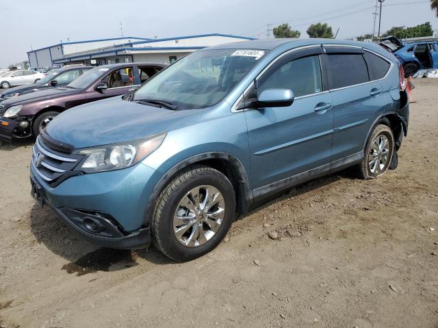 5J6RM3H52DL037949 - 2013 HONDA CR-V EX TURQUOISE photo 1