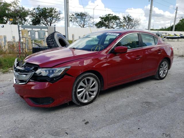 19UDE2F72HA009759 - 2017 ACURA ILX PREMIUM RED photo 1