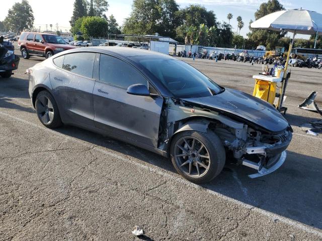 5YJ3E1EAXMF097723 - 2021 TESLA MODEL 3 GRAY photo 4