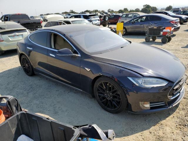 5YJSA1CN4DFP26308 - 2013 TESLA MODEL S Mavi foto 4