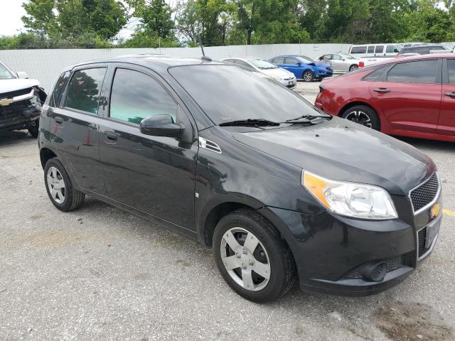 KL1TD66E19B646406 - 2009 CHEVROLET AVEO LS 黑色 照片 4