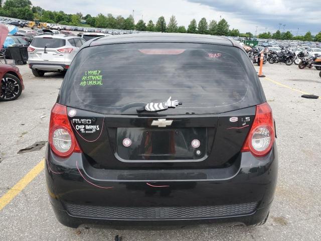 KL1TD66E19B646406 - 2009 CHEVROLET AVEO LS 黑色 照片 6