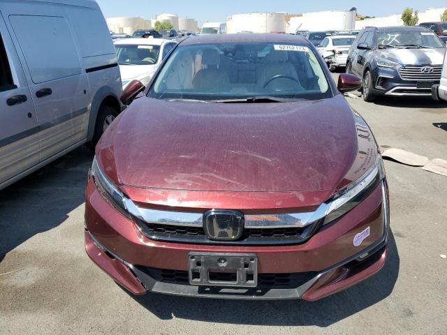 JHMZC5F39KC003573 - 2019 HONDA CLARITY TOURING BURGUNDY photo 5