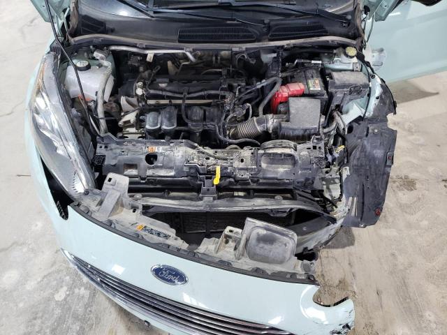 3FADP4BJ8JM104508 - 2018 FORD FIESTA SE TURQUOISE photo 11