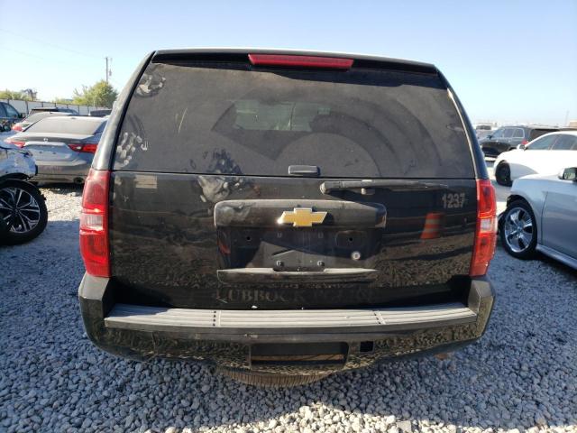 1GNEC03019R247634 - 2009 CHEVROLET TAHOE POLICE BLACK photo 6