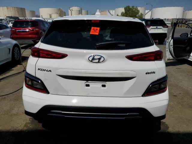 KM8K33AG0PU187512 - 2023 HYUNDAI KONA SEL WHITE photo 6