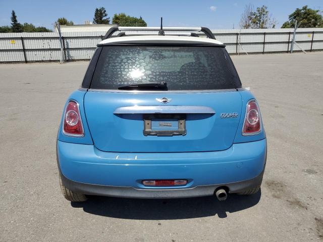 WMWSU3C51DT687500 - 2013 MINI COOPER BLUE photo 6