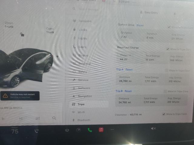 5YJ3E1EB5LF619956 - 2020 TESLA MODEL 3 Boz foto 9