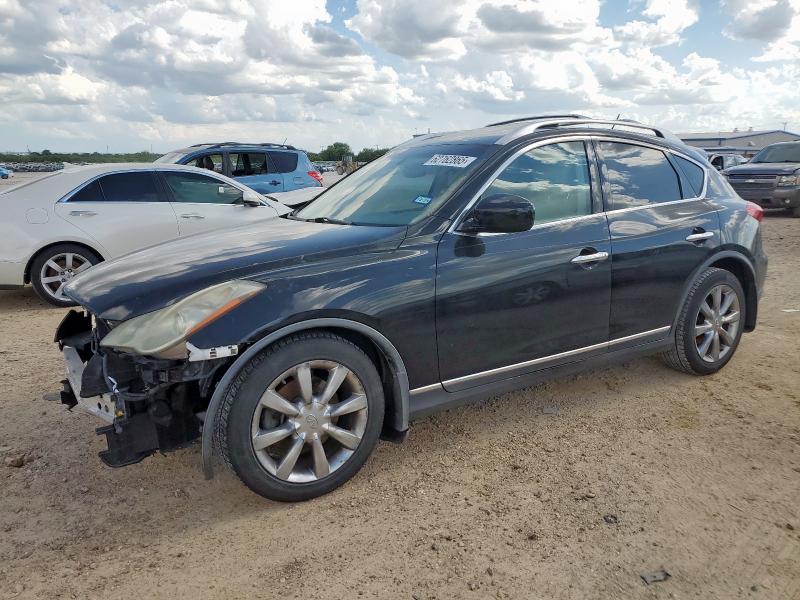 JNKAJ09E58M306808 - 2008 INFINITI EX35 BASE BLACK photo 1