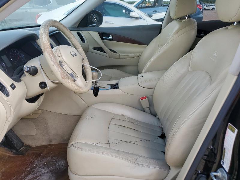 JNKAJ09E58M306808 - 2008 INFINITI EX35 BASE BLACK photo 7