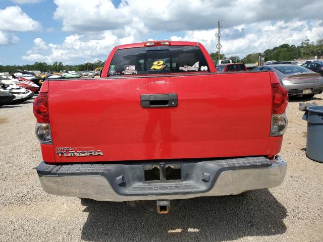 5TFRV54109X073382 - 2009 TOYOTA TUNDRA DOUBLE CAB RED photo 6