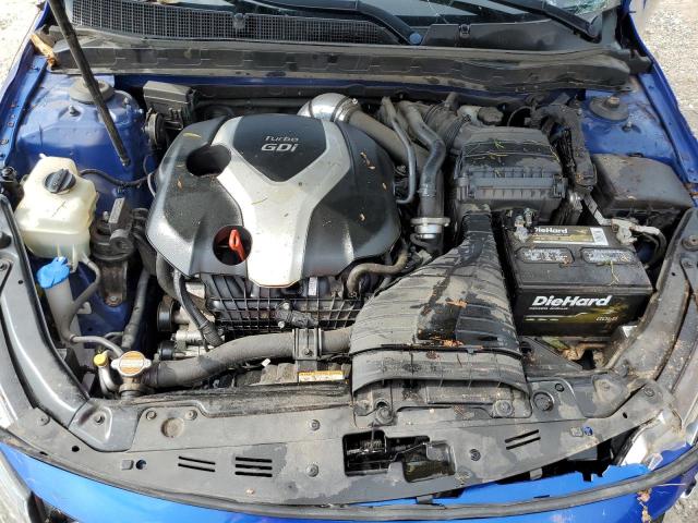 KNAGR4A6XB5176880 - 2011 KIA OPTIMA SX BLUE photo 11