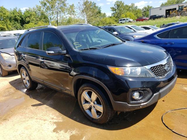 5XYKUCA63DG368061 - 2013 KIA SORENTO EX BLACK photo 4