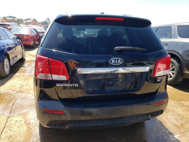 5XYKUCA63DG368061 - 2013 KIA SORENTO EX BLACK photo 6