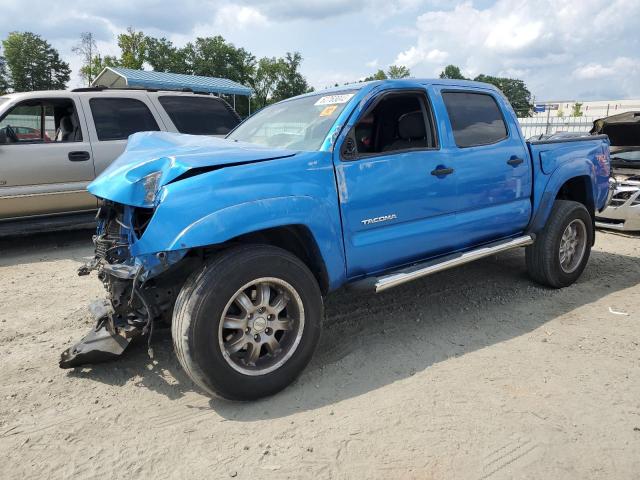 3TMJU62N07M037786 - 2007 TOYOTA TACOMA DOUBLE CAB PRERUNNER BLUE photo 1