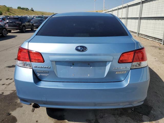 4S3BMBE61A3221158 - 2010 SUBARU LEGACY 2.5I PREMIUM BLUE photo 6