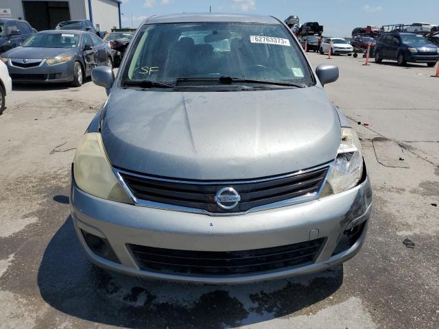 3N1BC1CP3CK252016 - 2012 NISSAN VERSA S SILVER photo 5